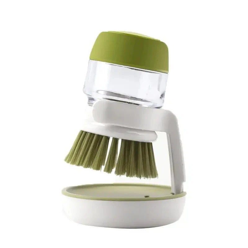 Escobilla de Cocina para Lavavajillas con Dispensador de Jabón
