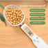 Cuchara medidora digital de precisión con pantalla LCD y cuerpo de acero inoxidable